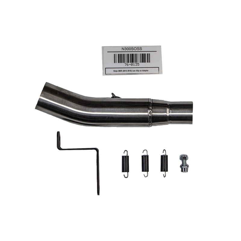 76-0135 2013-17 Kawasaki Ninja 300 Slipon Adapter (142)
