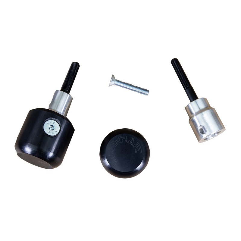 50-0148 2009-12 Kawasaki ZX6R Race Only Frame Slider Kit with pucks Standard Pucks