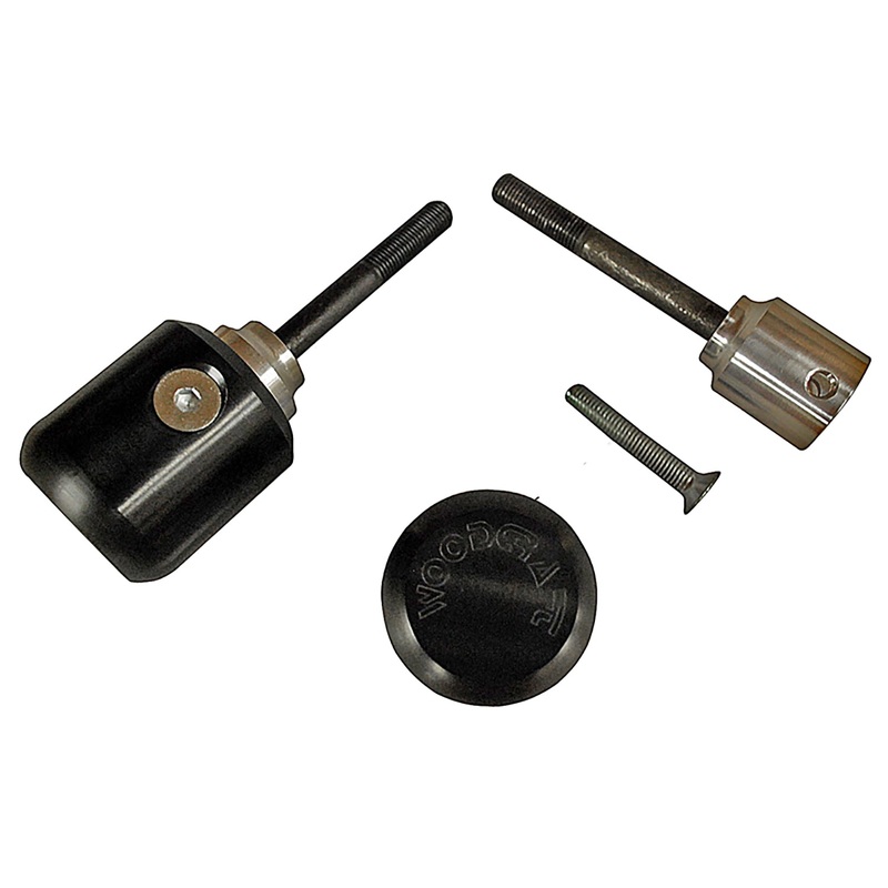 50-0300 1991-94 Honda F2 Frame Slider Kit with pucks Standard Pucks