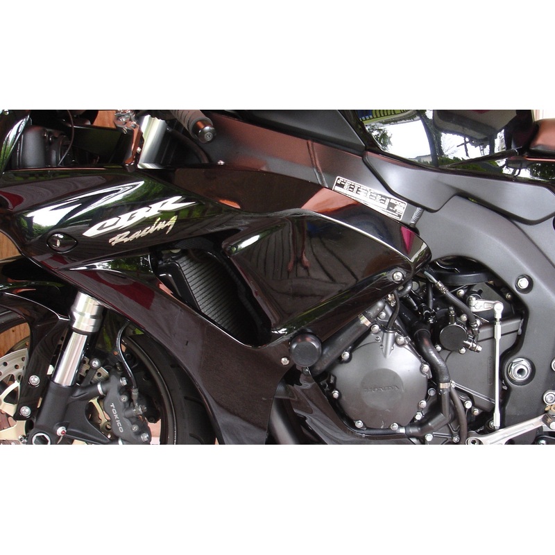 50-0337 2004-07 Honda CBR1000RR Frame Slider Kit with pucks Standard Pucks
