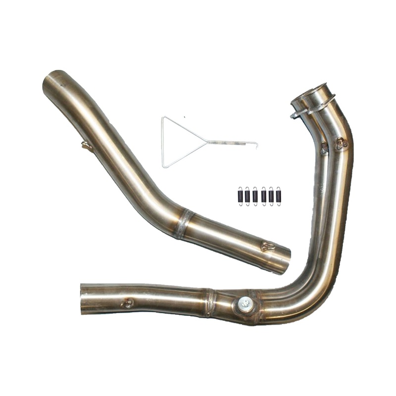 75-0316A Honda CBR500R/F/X Megaphone SS Front Section  (122)