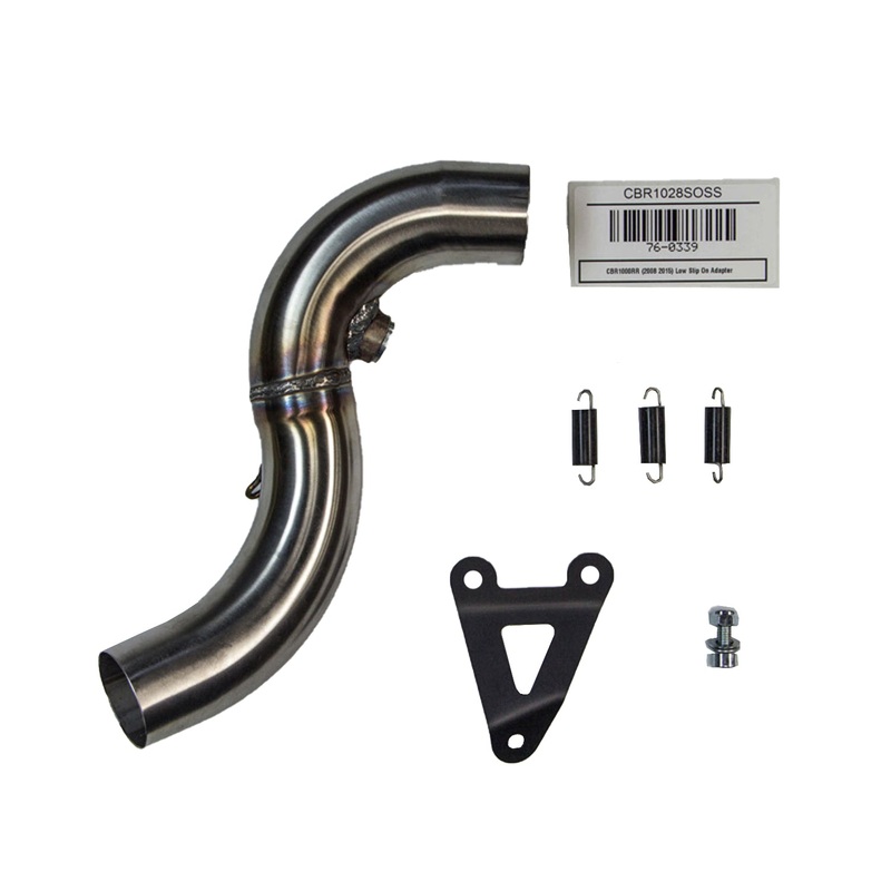 76-0339 2008-15 Honda CBR1000RR Slipon Adapter (142)