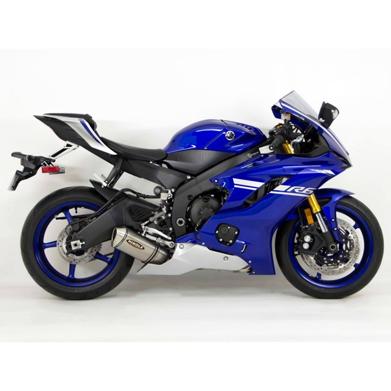 76-0449 Yamaha R6 Evolution Slip-on System Carbon Evolution – Carbon Tip