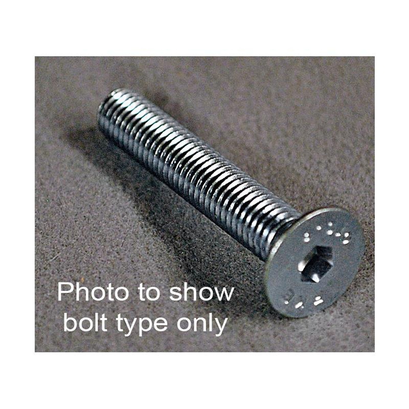 04-FH514Z M5-.x 14 Zinc Flat Head Bolt
