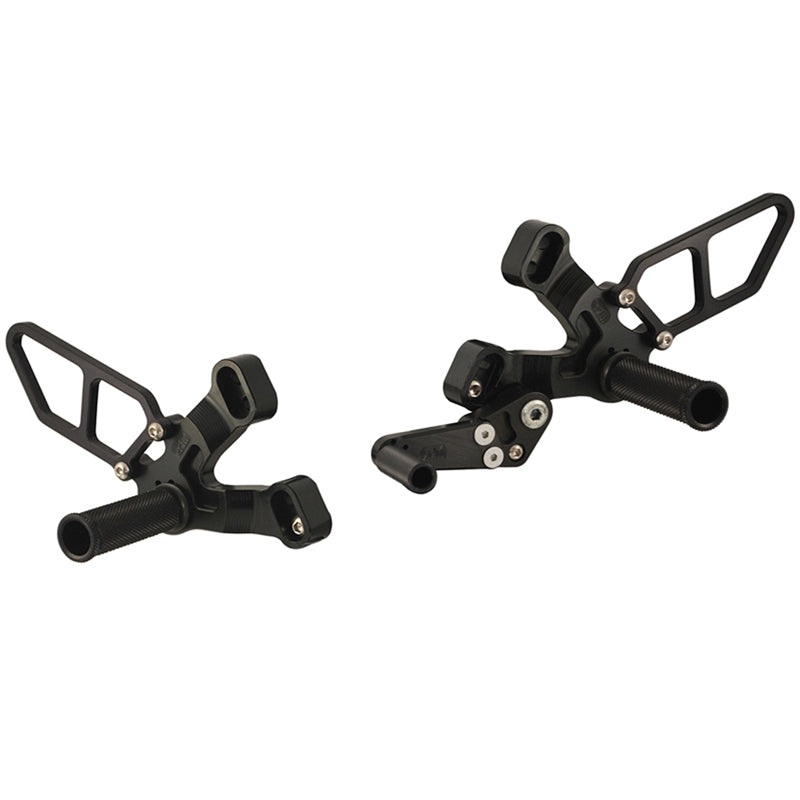 05-0640 Ducati 848/1098/1198/848 EVO Rearset BLK