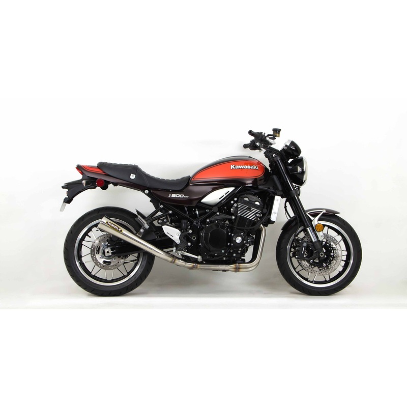 Hindle Evo 14″ Megaphone Full System Kawasaki Z900RS Stainless Steel Megaphone