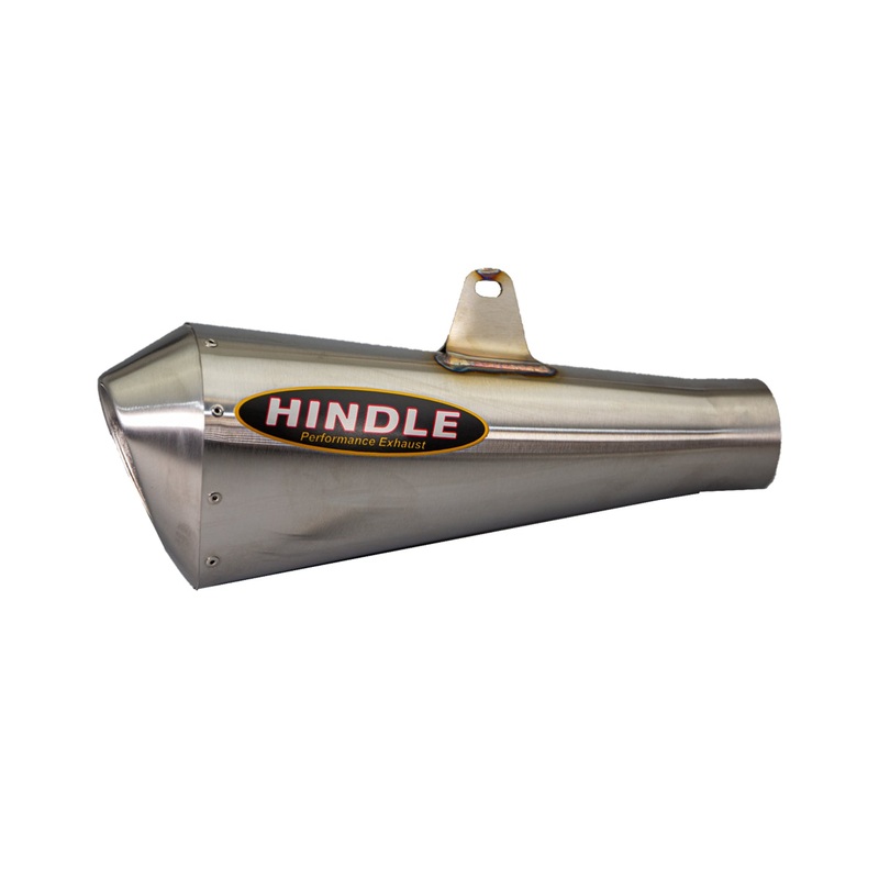 Hindle Evo Megaphone BMW S1000RR , Aprilia RS660 Stainless Steel