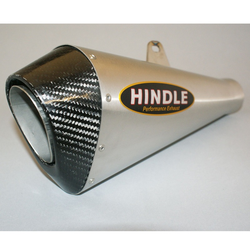 Hindle Evo Megaphone Full System Kawasaki ZX6R/636 2009-25 Stainless Steel Megaphone
