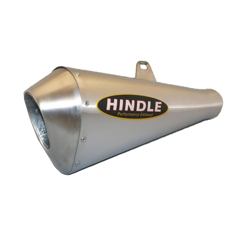 Hindle Evo Megaphone Honda CBR500 2016-17 Stainless Steel Stainless Steel