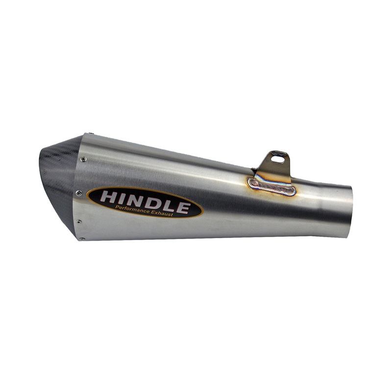 Hindle Evo Megaphone Yamaha R1 2015-20 Stainless Steel – Carbon Fiber Tip Stainless Steel – Carbon Fiber Tip