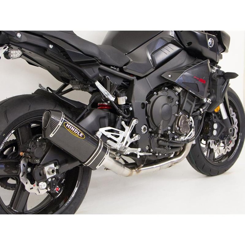 Hindle Evolution 3/4 System Yamaha FZ10, MT-10 2016-24 Black Ceramic Evolution – SS Tip