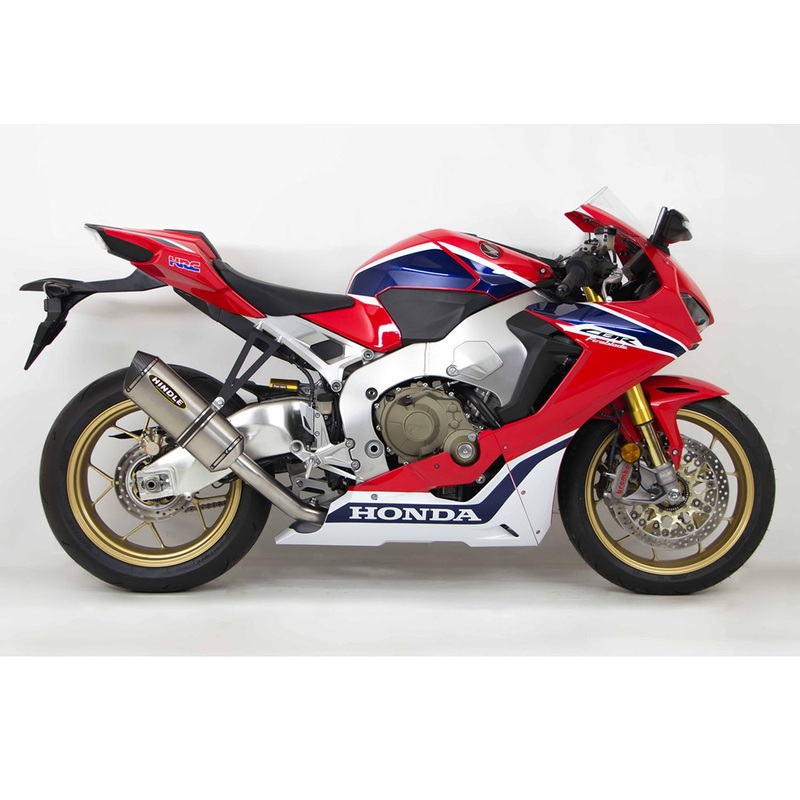 Hindle Evolution Full System Honda CBR1000RR 2017-21 Black Ceramic Evolution – SS Tip