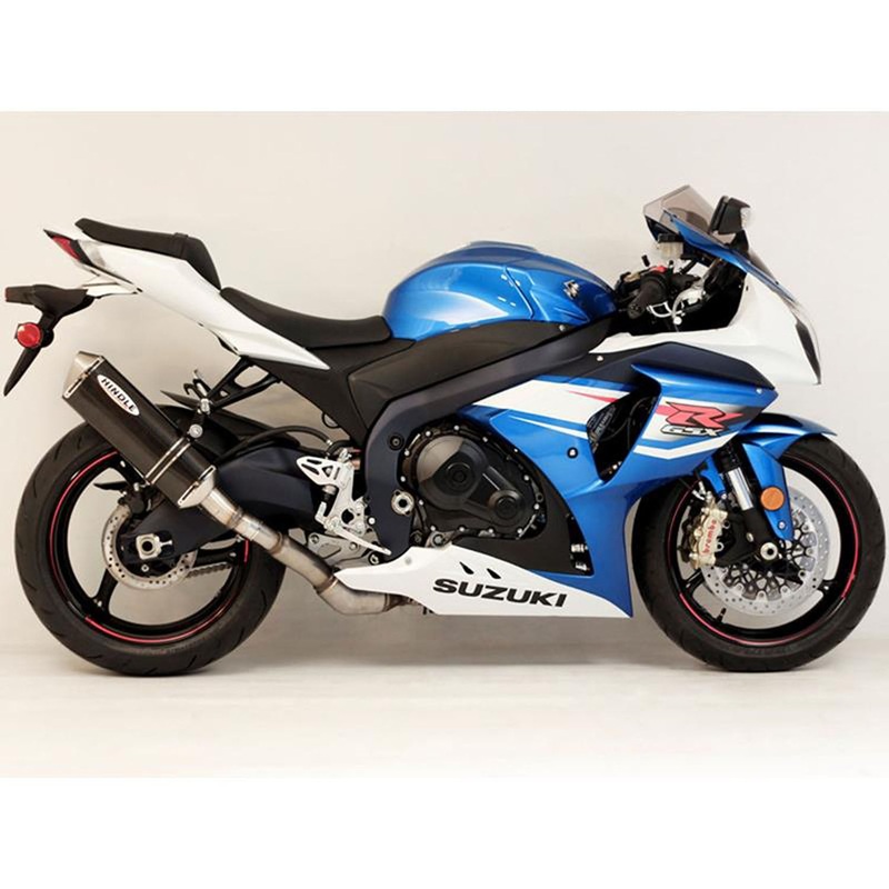 Hindle Evolution Full System Suzuki GSXR1000 2009-16 Black Ceramic Evolution – SS Tip
