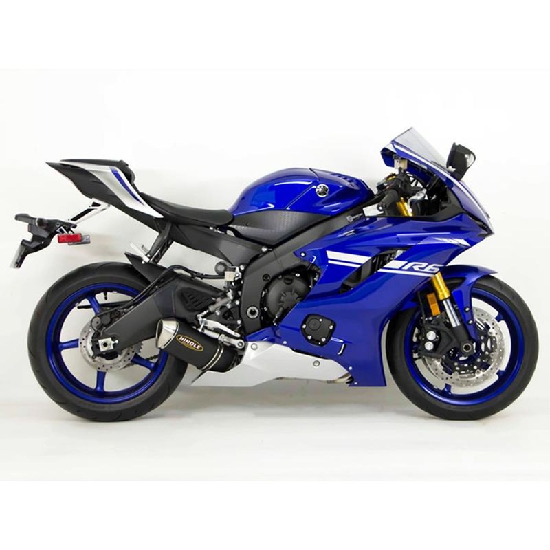 Hindle Evolution Full System Yamaha R6 2006-20 Black Ceramic Evolution – SS Tip