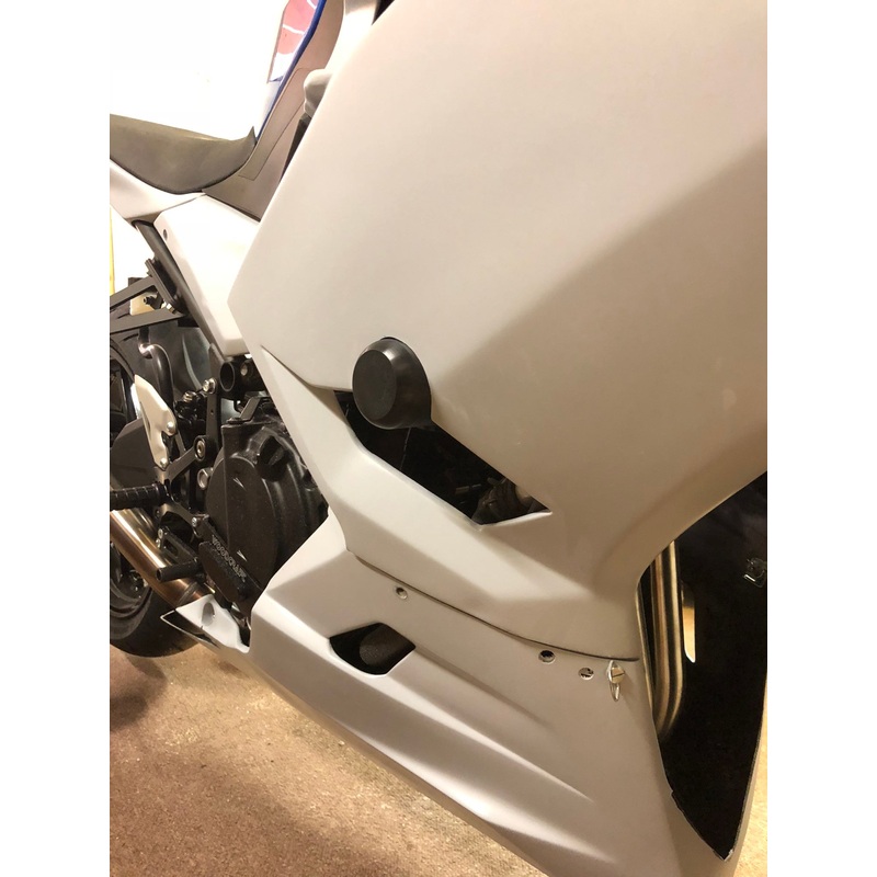 50-0144 Kawasaki Ninja 400 2018-23, Ninja 500 Race Only Frame Slider w/ pucks Standard Pucks