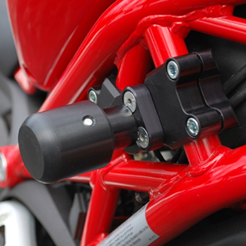 50-0660 Ducati Monster 696/796/1100 Frame Slider Kit with pucks Standard Pucks