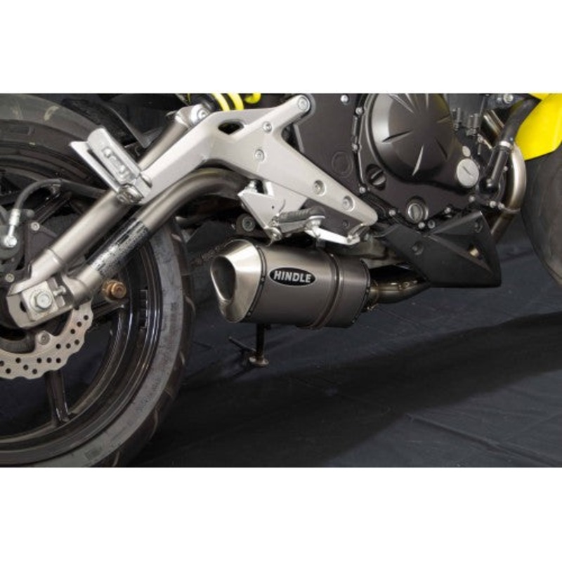 Hindle Evolution Full System Kawasaki Ninja 650 2012-16 Titanium Evolution – Carbon Tip