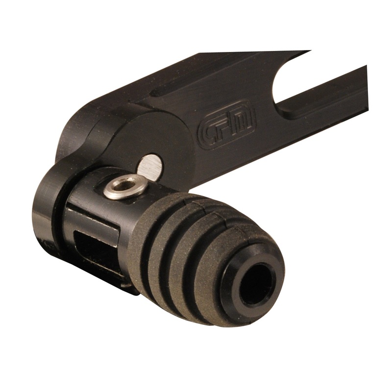 08-7899 Eccentric Folding Toe Piece (Black)