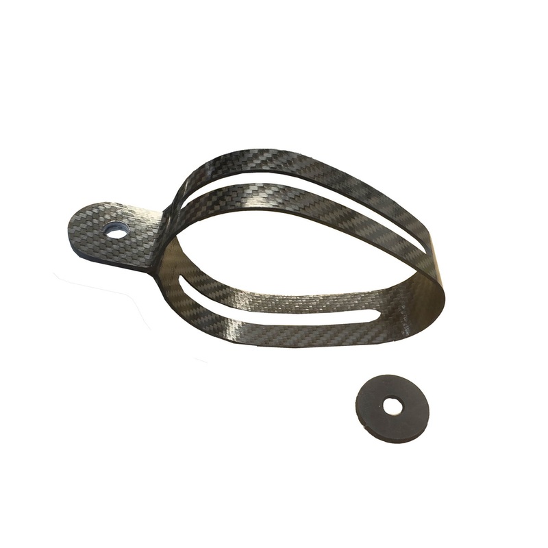 75-MSEVCF Carbon Fiber Muffler Strap for EVO Mufflers