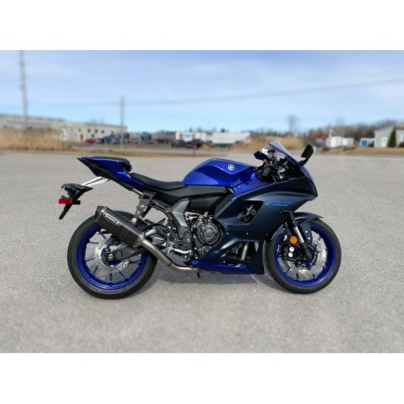 Hindle Evolution Full System Yamaha R7 2022 – HIGH MOUNT Stainless Steel