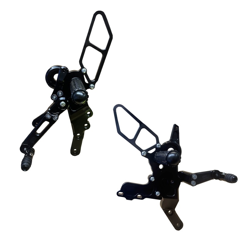 05-0699B Ducati Hypermotard 698 Mono Rearset Kit – GP Shift GP Shift W/Sprocket Cover