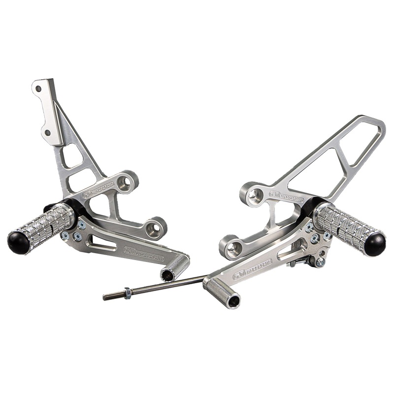 05-0222B Suzuki SV650/S High Rearset  – STD Shift No Folding Toe Pieces