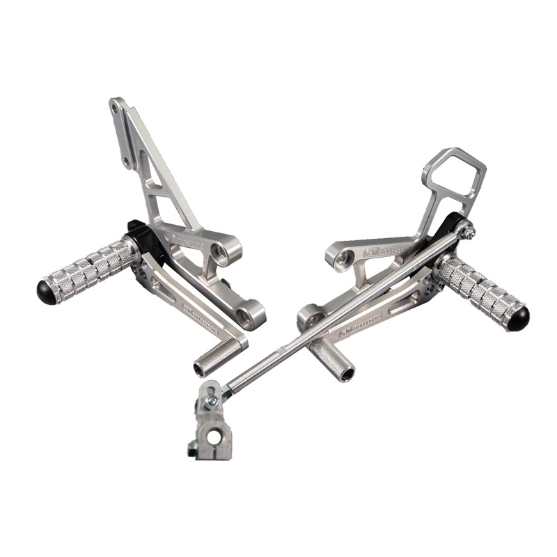 05-0335B 2003-06 Honda CBR600RR Complete Rearset No Folding Toe Pieces