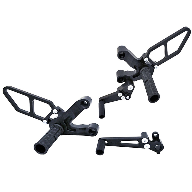 05-0625B Ducati 749/999 Complete Rearset No Folding Toe Pieces