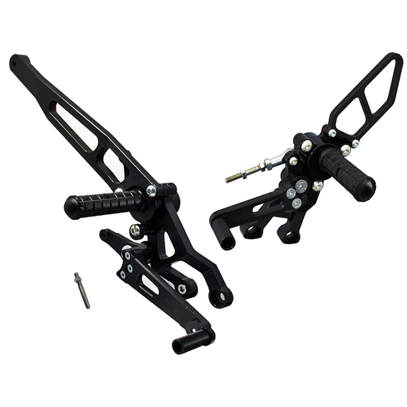 05-0654B Ducati Hypermotard 939 Complete Rearset No Folding Toe Pieces