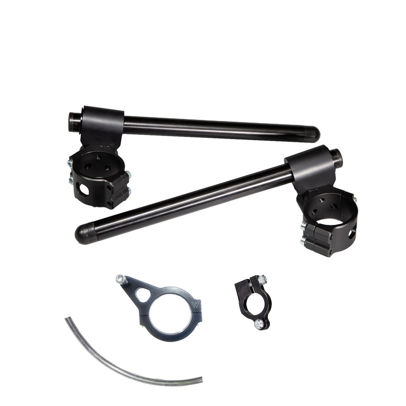 12-3653-BXLD1 35mm Front Mount Adjustable Clip-ons Ducati Panigale V4