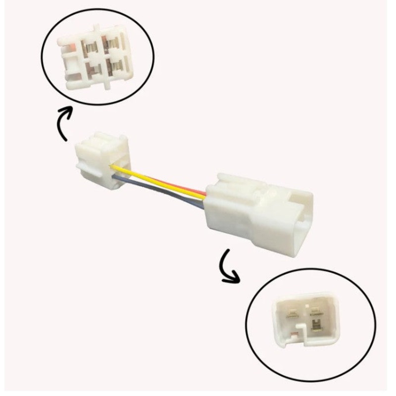 43-0102EU Kawasaki Key switch Elimination Harness Assembly Euro Model W/Immobilizer