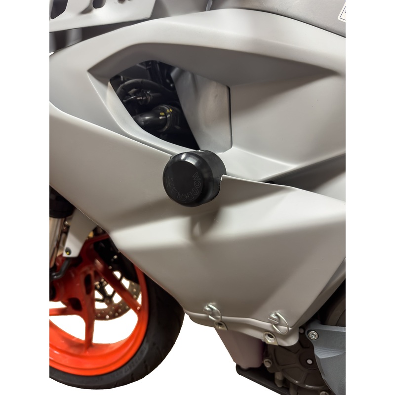 50-0761 Aprilia RS 457 Frame Slider Kit w/ pucks Short Pucks