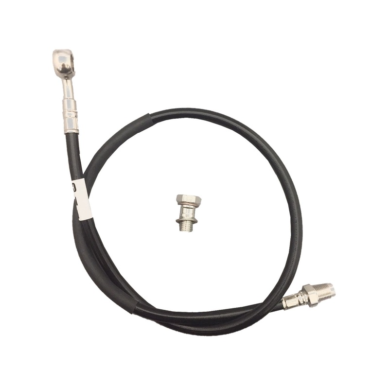 09-4131L 2008-12 Kawasaki Ninja 250, 2013-17 Ninja 300 ABS MODELS Rear Brake Line