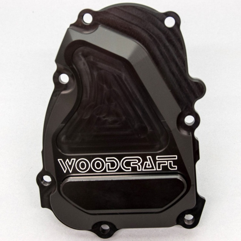 60-0445RB 2003-06 Yamaha R6/2006-09 R6S RHS Ignition Trigger Cover w/ Skid Pad Black Cerakote