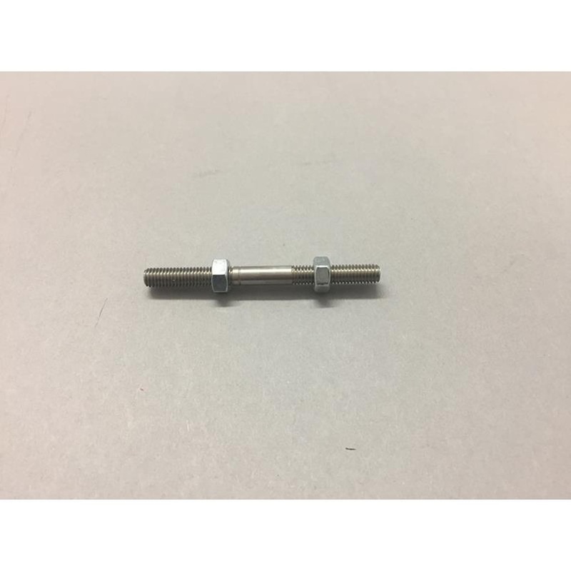 07-0235 Shift Rod, Male SS, 2.35″, Free-Flow Nuts (Honda Grom GP Shft)