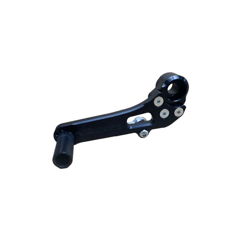 08-0457 Yamaha R6 17-18 GP Shift Pedal Assembly Black, Eccentric