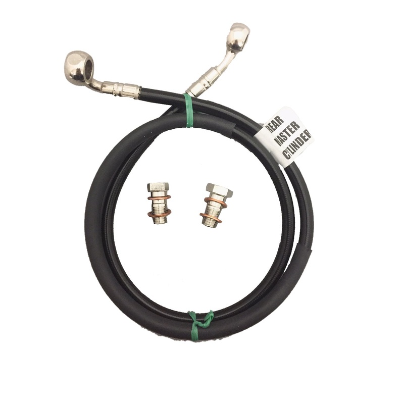 09-0660L Ducati Monster 696/796/1100 Evo ABS Rear Brake Line Complete