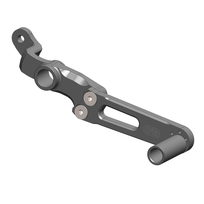 09-0739 KTM 390 Brake Pedal Assembly Black