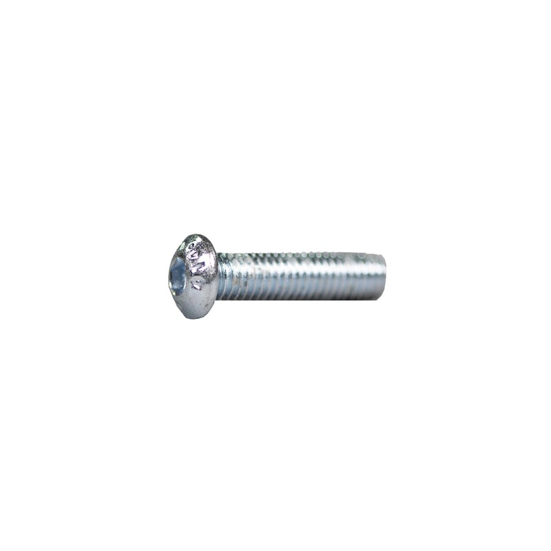 04-BH625Z BHSC M6.-1.0 X 25 Zinc Button Head Bolt