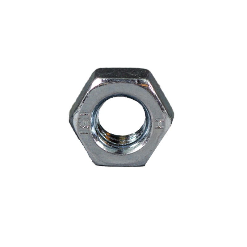 04-LN6Z M6-1.0 Nylon Insert, Zinc Locknut