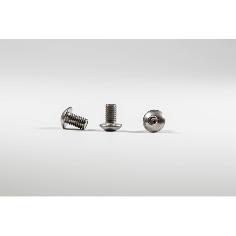 04-0247S SS Skid Pad Hardware Kit 5×8 Button Head (NO O-RING)