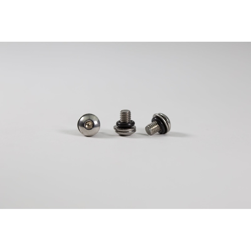 04-0337S SS Skid Pad Hardware Kit 5×8 Button Head w/o-ring and washer