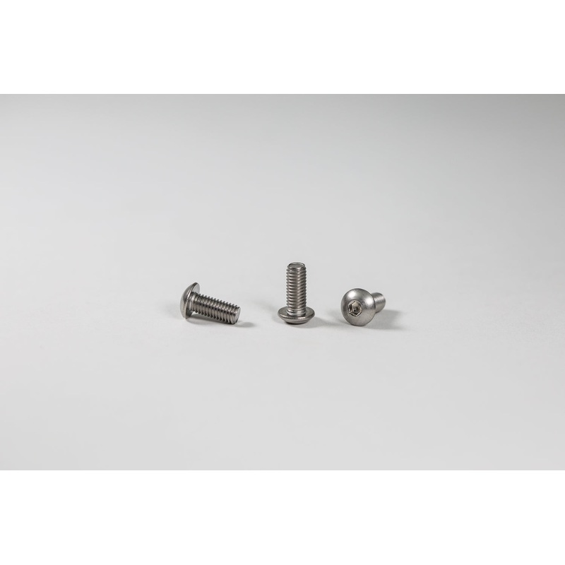 04-0407A Aluminum Skid Pad Hardware Kit5x12 Button Head NO o-ring