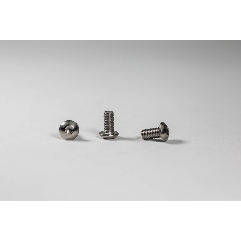 04-0407S Stainless Skid Pad Hardware Kit 5×10 Button Head (NO O-RING)