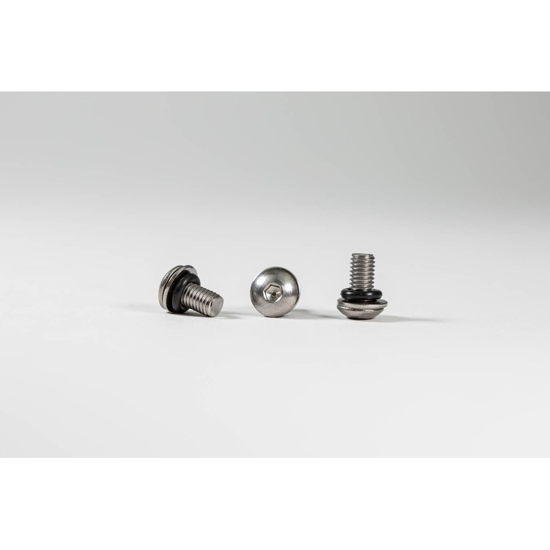 04-0440S SS Skid Pad Hardware Kit 5×10 Button Head w/o-ring and washer