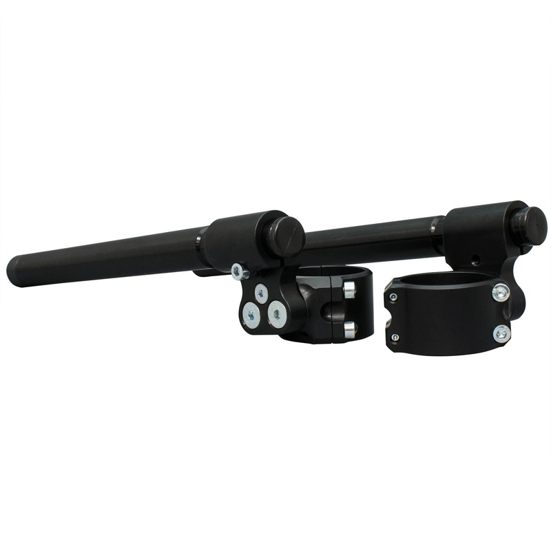 1.5 Inch Clip-on Riser  with 1″ Bars 35mm Black