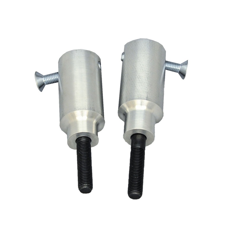 50-0425 2004-06 Yamaha R1 Frame Slider Base Kit (pucks sold separately)