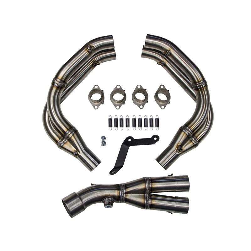 75-0449A Yamaha R6 Megaphone Evo Front Section  (12225)