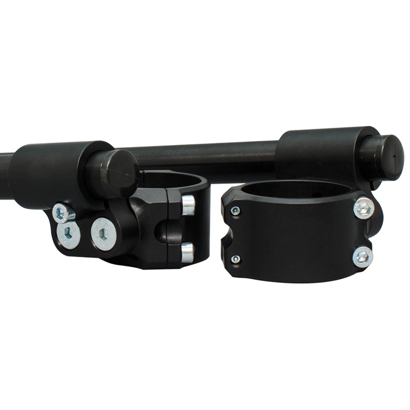 Riser Clip ons for Suzuki SV650S 41mm Clamp 1 inch Standard Rise Standard Black