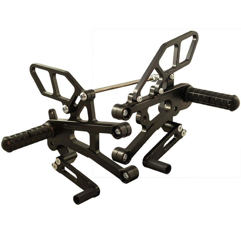 05-0514B Triumph Street 765 Rearsets – STD Shift w/QS No Folding Toe Pieces